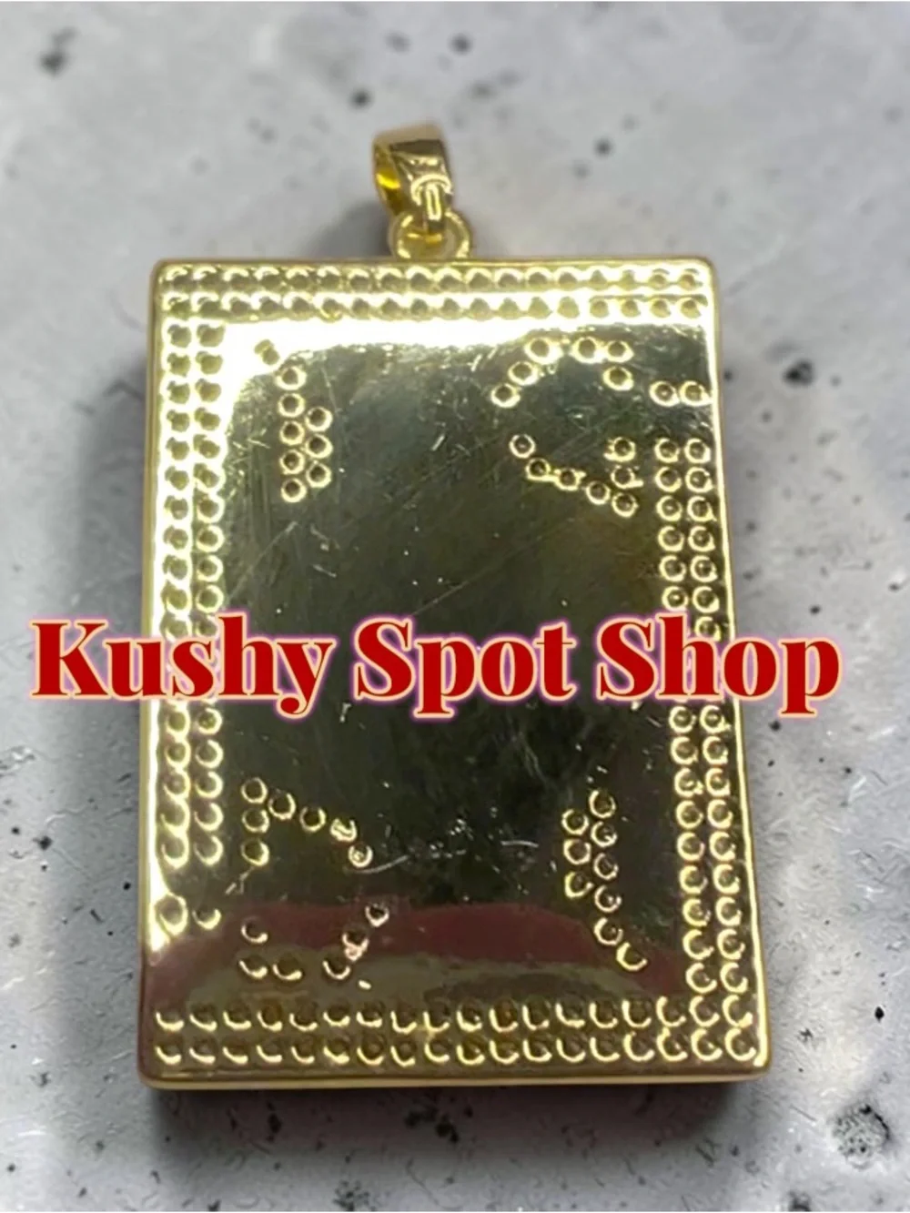 NWOT Gold-Tone King of Spades Enamel Pendant - Red & Black Accent ♠️♥️♦️